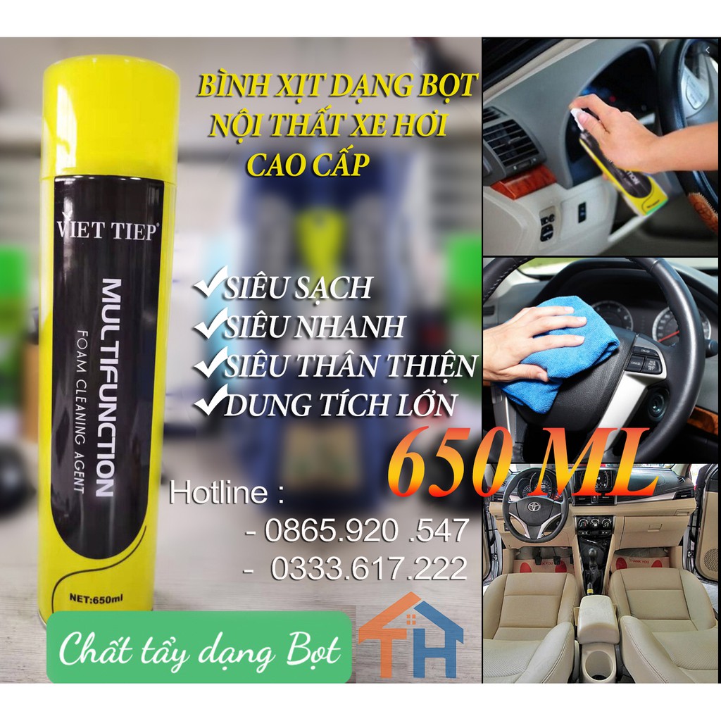 [ DUNG TÍCH CỰC ĐẠI] Bình xịt tẩy rửa đa năng - Foam Cleaner