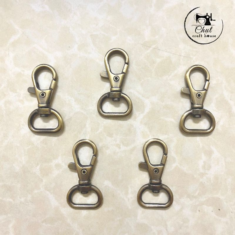 Khoen móc càng cua - Size 1.5cm đồng atimon