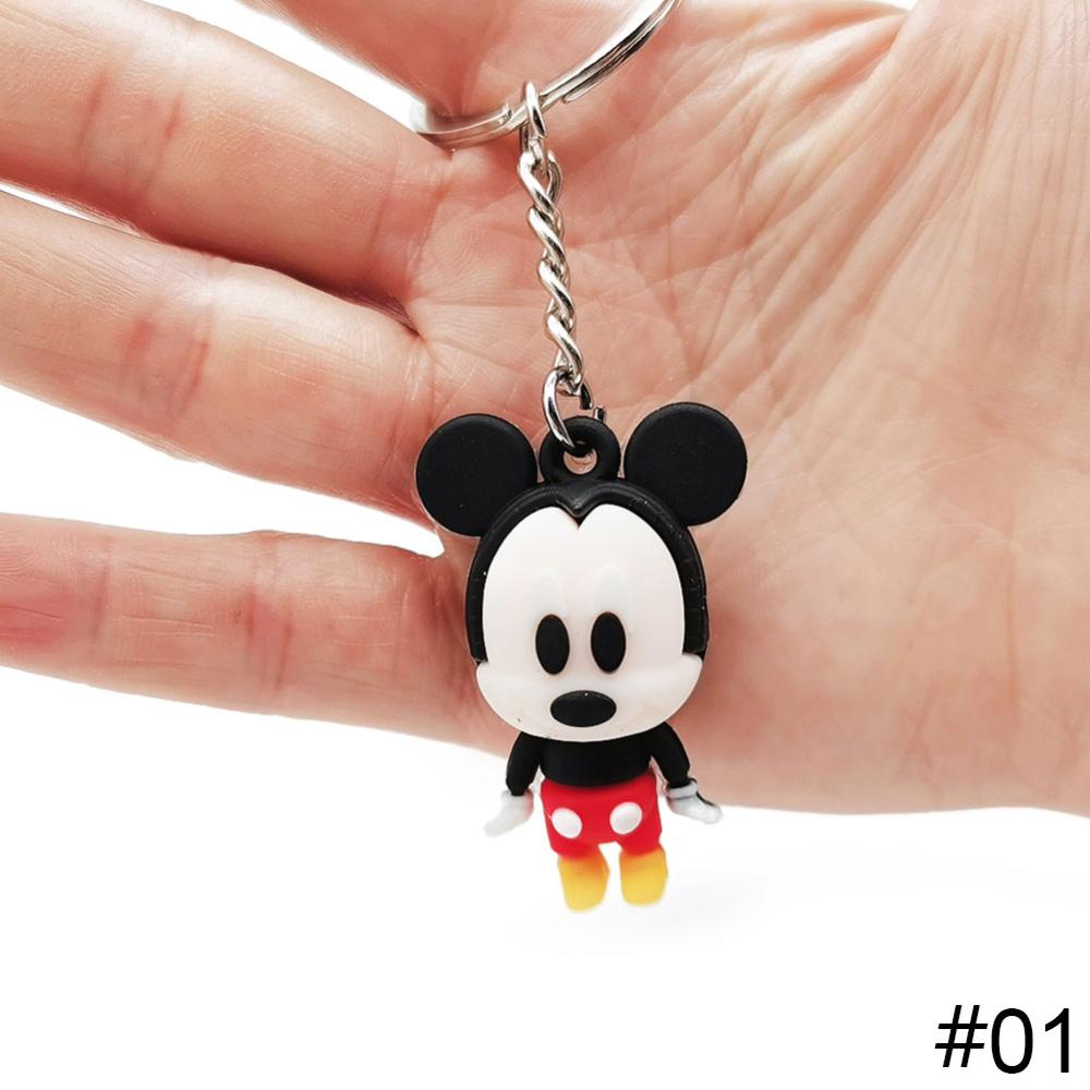 Móc Khóa PVC Hình Quái Vật Hoạt Hình Dễ Thương L3N5