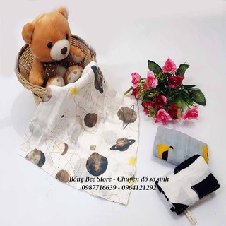 Set 3 Khăn sữa 4 lớp sợi tre Muslin Tree