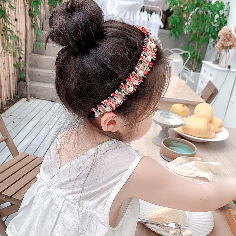 ANEMONE Cài Tóc Phối Ren Xinh Xắn Ngọt Ngào Cho Bé Gái