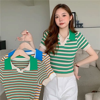 ÁO LEN MONGTOGHI KẺ CỔ ĐỨC QUẢNG CHÂU NỮ SIÊU ĐẸP - AL02