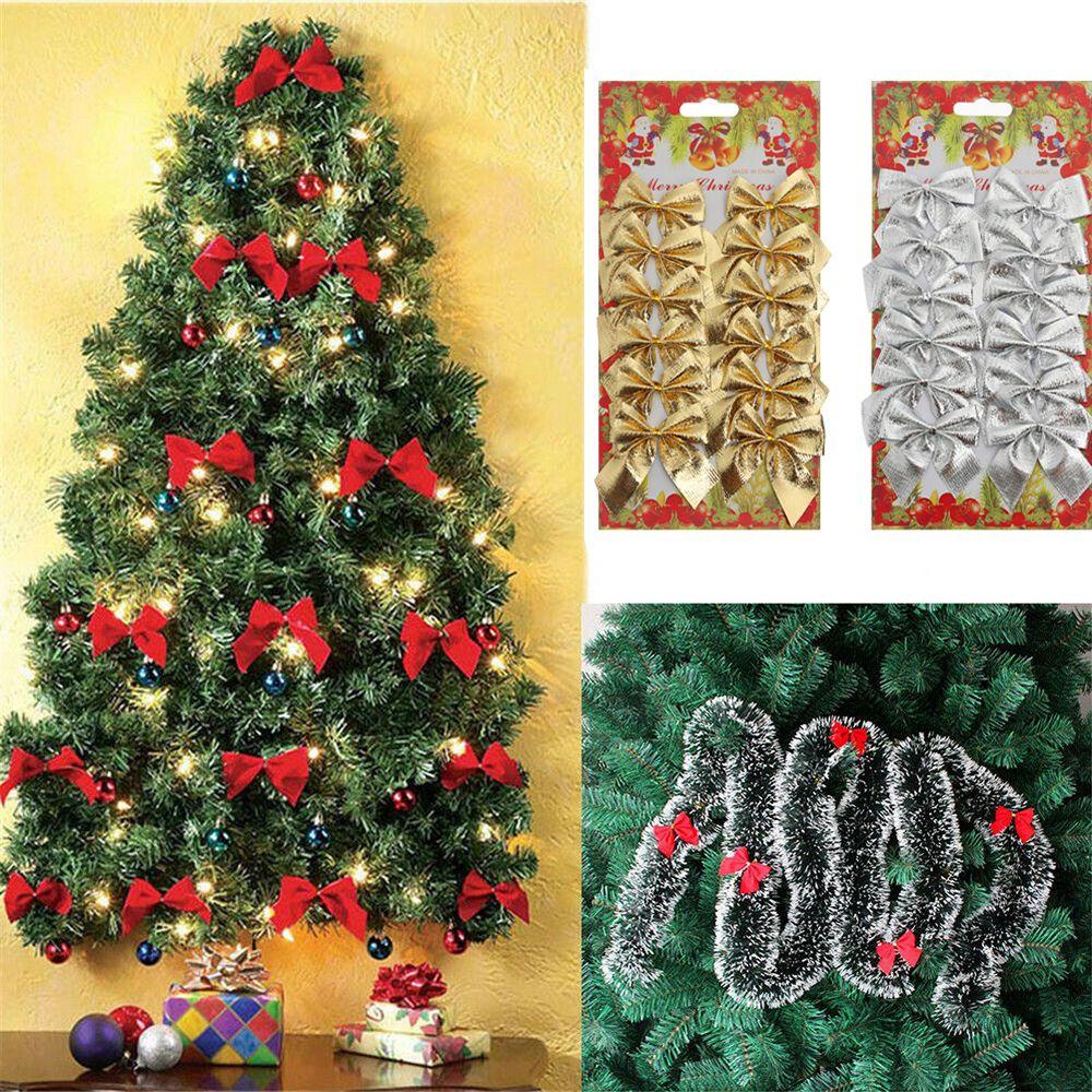 1 12 Nơ DIY Thời Trang Trang Trí Nhà Cửa Dịp Giáng Sinh