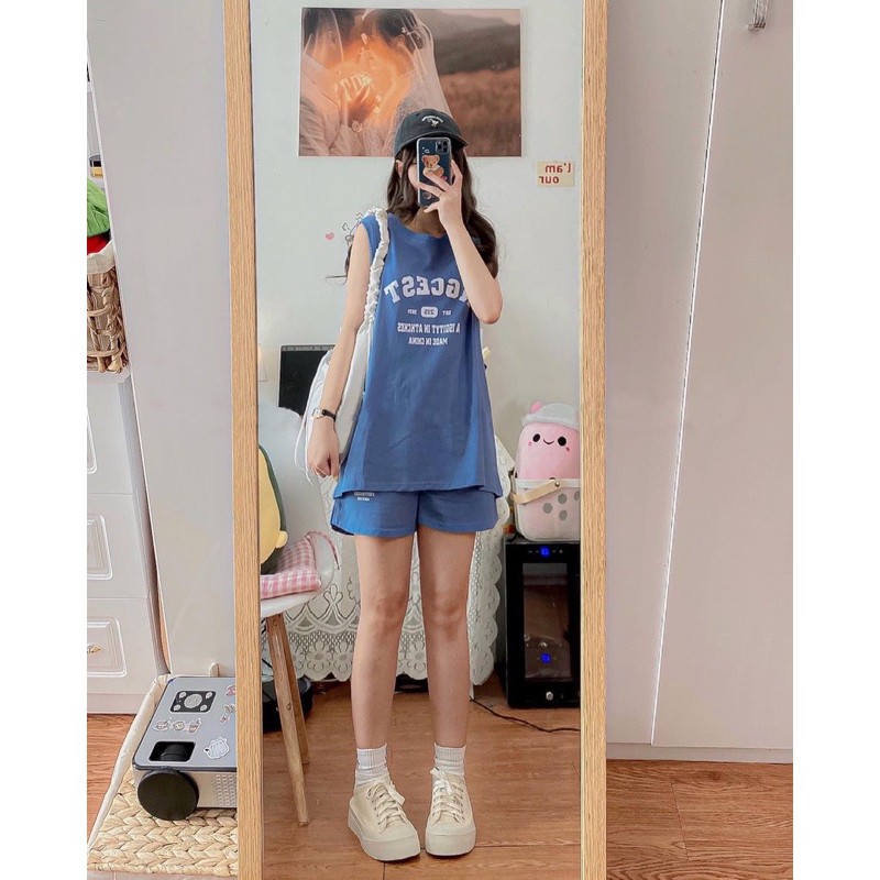 Set tanktop in chữ