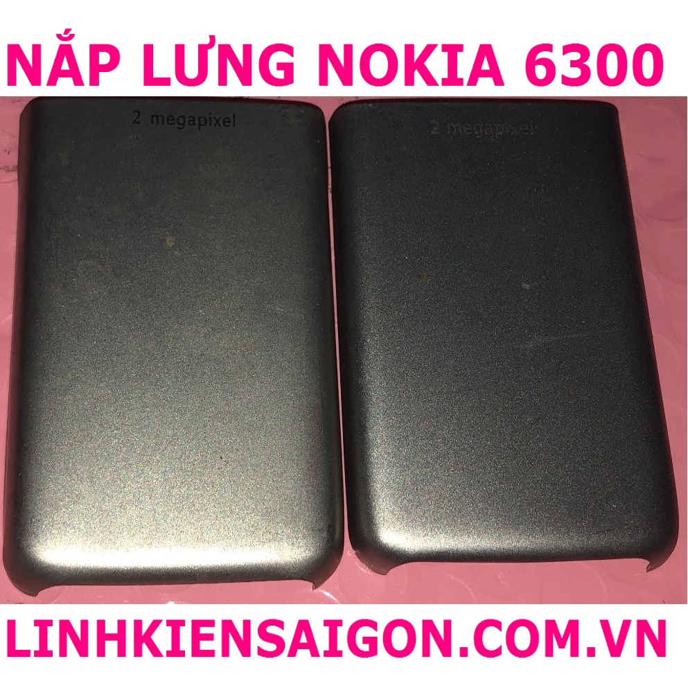 NẮP LƯNG NOKIA 6300 MÀU VÀNG