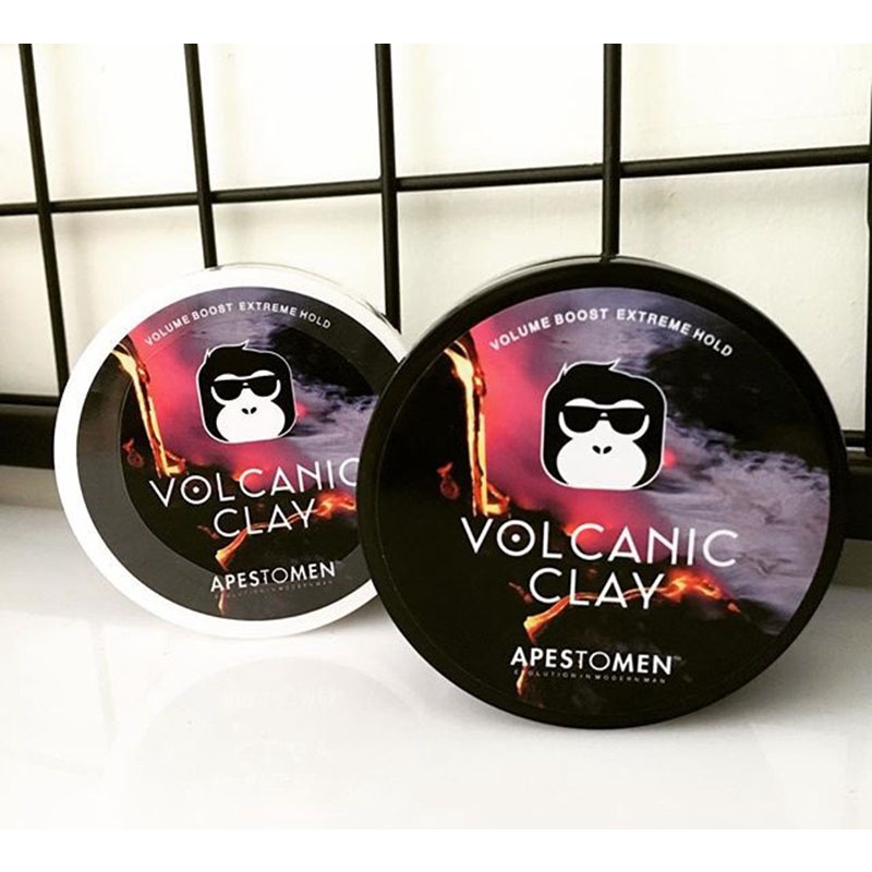 Sáp vuốt tóc nam VOLCANIC CLAY mẫu mới  Không bị khô và rít