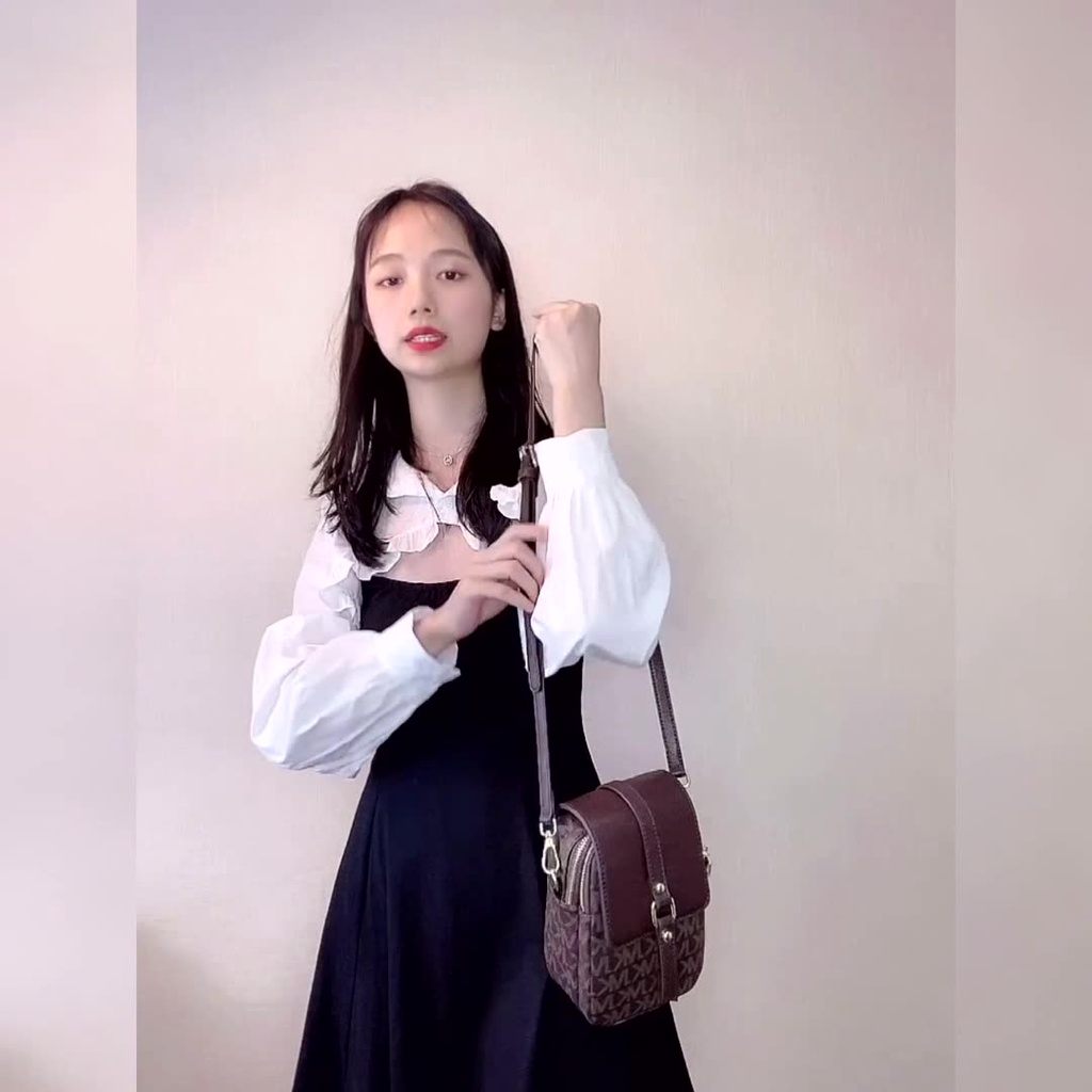 Túi xách nữ đeo chéo mini đựng điện thoại son phấn phong cách Hàn Quốc Capucha T55