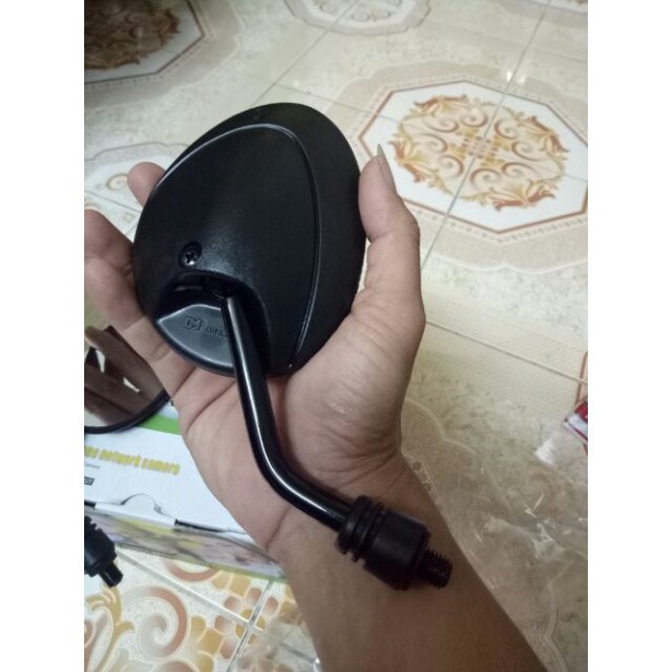 Gương chiếu hậu tai mèo hàng đẹp, gương trang trí thời trang lắp cho các loại xe