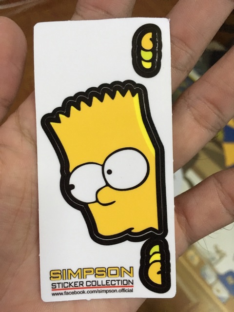 Combo 2 tem stiker simpson