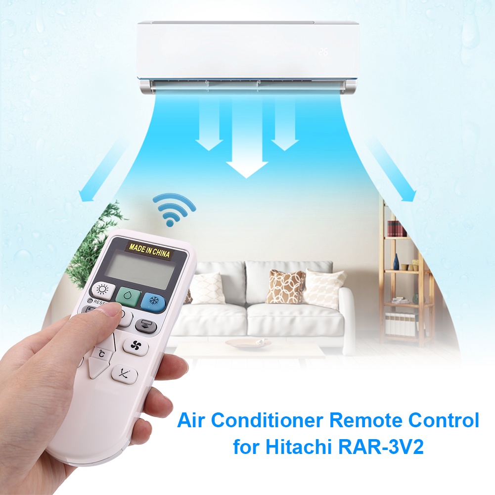 Điều Khiển Từ Xa Cho Máy Lạnh Hitachi 01 RAR-3V2 RAR-2P2 RAR-3U1 AC Hitachi 01 RAR-3V2