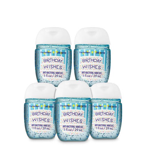 💖 {Hàng Mỹ, có Bill, có sẵn} Nước Rửa Tay Khô Mini Diệt Khuẩn BBW BATH BODY WORK Anti-Bacterial Hand Gel 29ml 💖