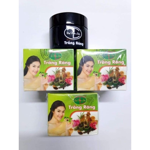 Trắng răng Dạ Thảo Liên than hoạt tính