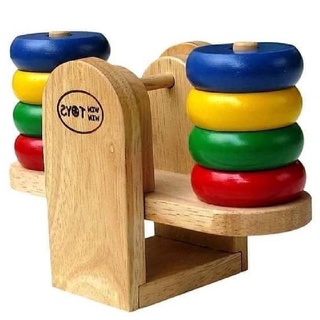 Đồ chơi gỗ cân bập bênh Winwintoys