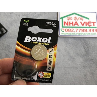Vỉ 5 pin cúc áo Bexel CR2032 Lithium coin battery 3V Hàn Quốc