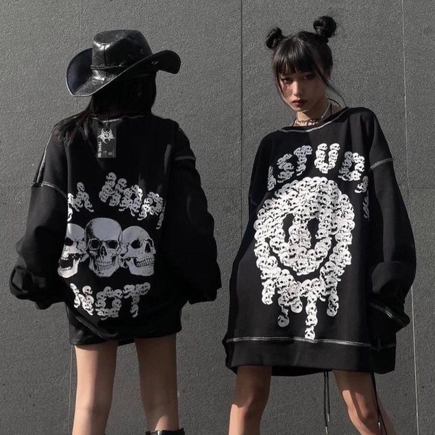 Áo sweater VAH studio smile v2 Áo vah.studio chất nỉ cua hàng vah chính hãng - Gin Store