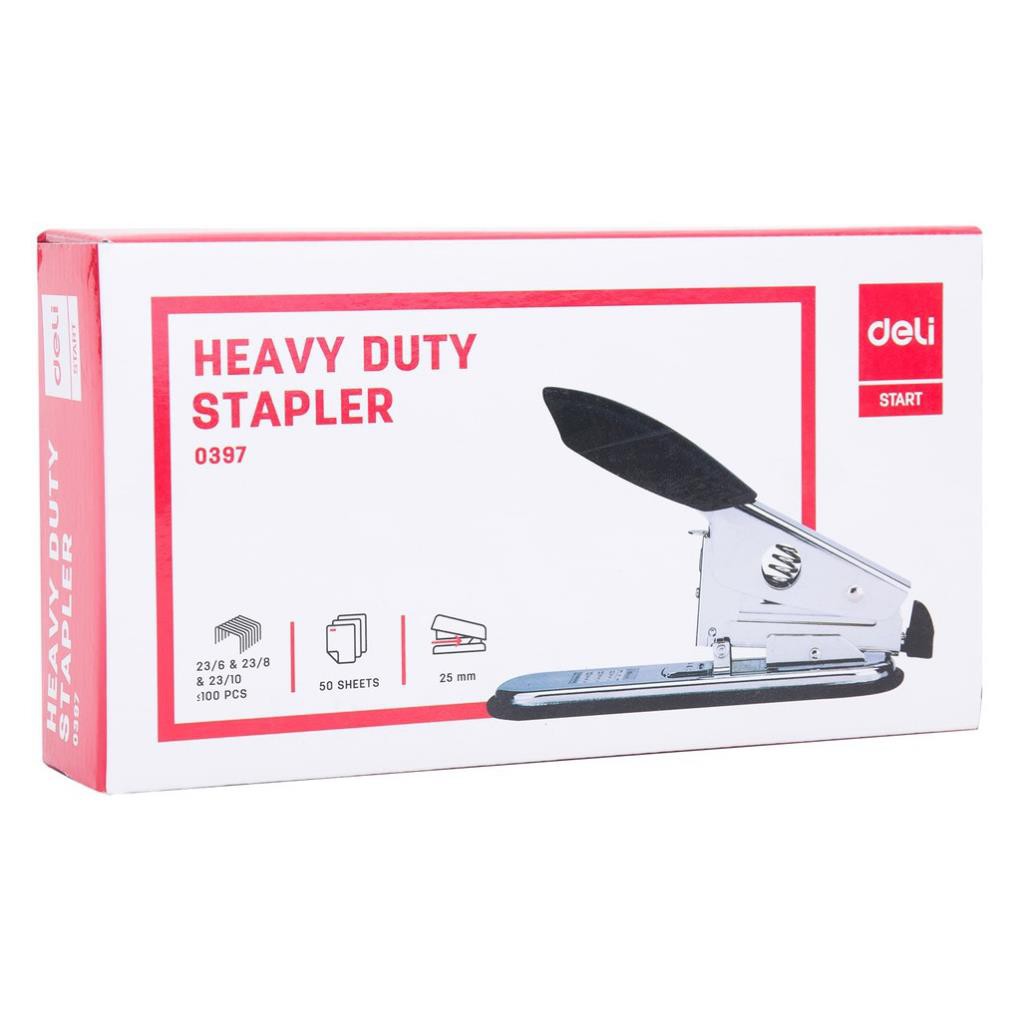 Dập ghim cỡ lớn 50 tờ Deli - E0397