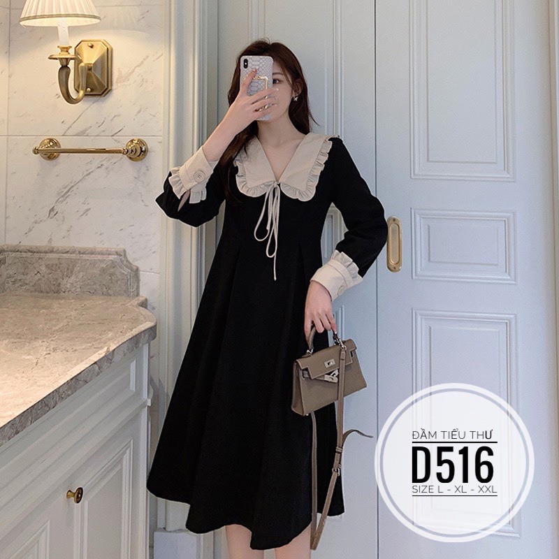 Bigsize Đầm tiểu thư D516