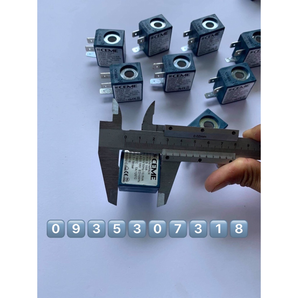 CEME AC230V - Cuộn Van Điện Từ / Solinoid - Linh Kiện & Phụ Kiện Máy Pha Cà Phê Chính Hãng
