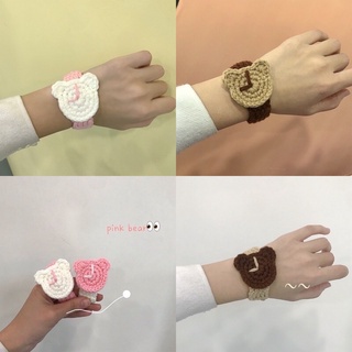 Vòng Tay Đan Len Đồng Hồ , vòng len handmade sáng tạo cho nam nữ