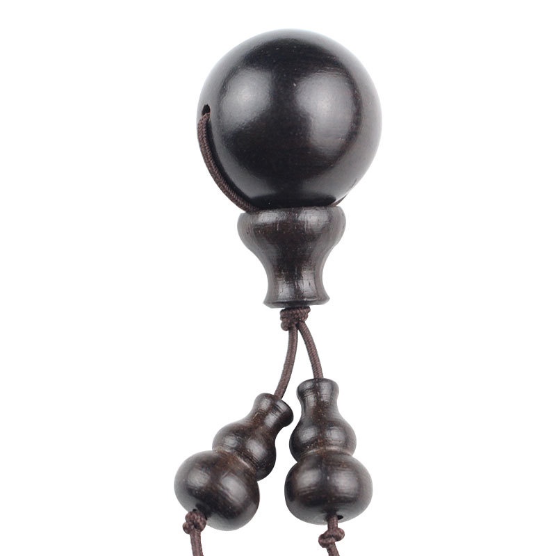 Phụ Kiện Hạt Gỗ Đàn Hương Nhỏ Màu Xanh Lá Cây Đàn Hương Hình Tháp Phật Dùng Làm Vòng Tay Đạo Phật DIY