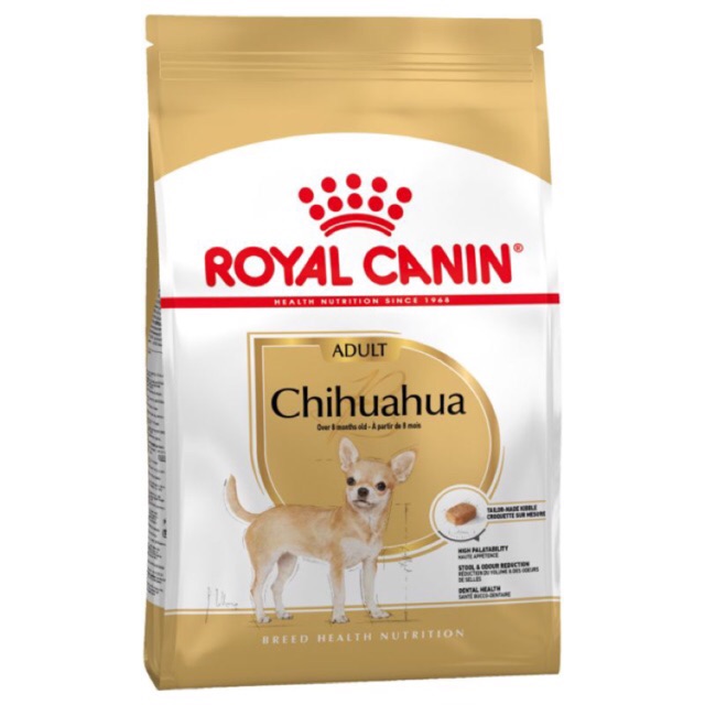 Thức ăn cho chó trưởng thành Chihuahua Royal Canin ( túi 1,5kg)
