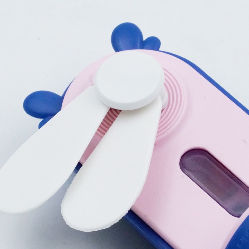Quạt Phun Sương Mini Cầm Tay Tích Điện Phun Sương Cấp Ẩm Làm Mát Không Khí Chống Khô Da Cổng Sạc USB