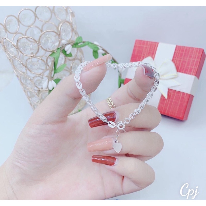 Lắc tay,lắc chân,dây bạc ta hình đuôi phụng cực đẹp cực sang XƯỞNG BẠC PHƯƠNG CẢNH