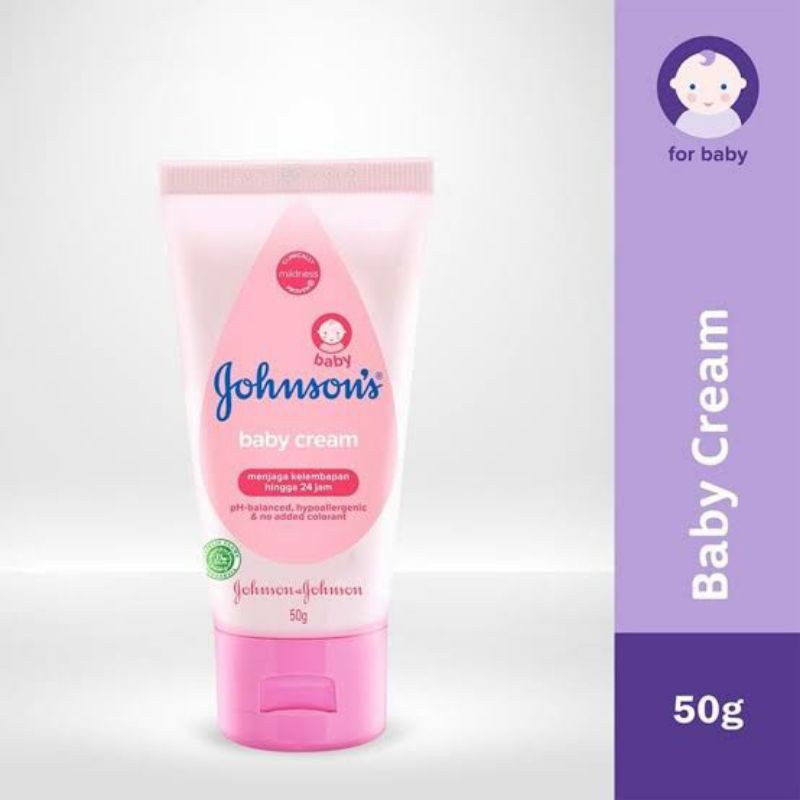 (hàng Mới Về) Kem Dưỡng Da Vinaf - Johnson 's Baby Cream 50g