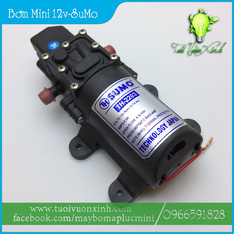 Máy Bơm Mini 12V SuMo