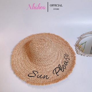 Nón Cói Đi Biển Lớn Vành Rộng - Chính Hãng NHÀ HOA