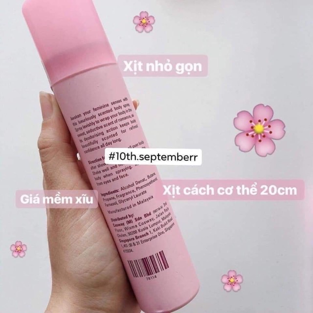 [ CHUẨN AUTH 100%] Xịt Thơm Body Rseries siêu thơm mùi Sexy baby chai 75ml | BigBuy360 - bigbuy360.vn