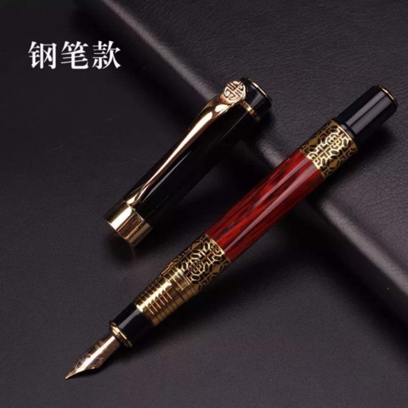 Bút Máy HERO Cao Cấp - Bút Máy Học Sinh luyện viết chữ đẹp nét thanh nét đậm - Bút Kí Tên