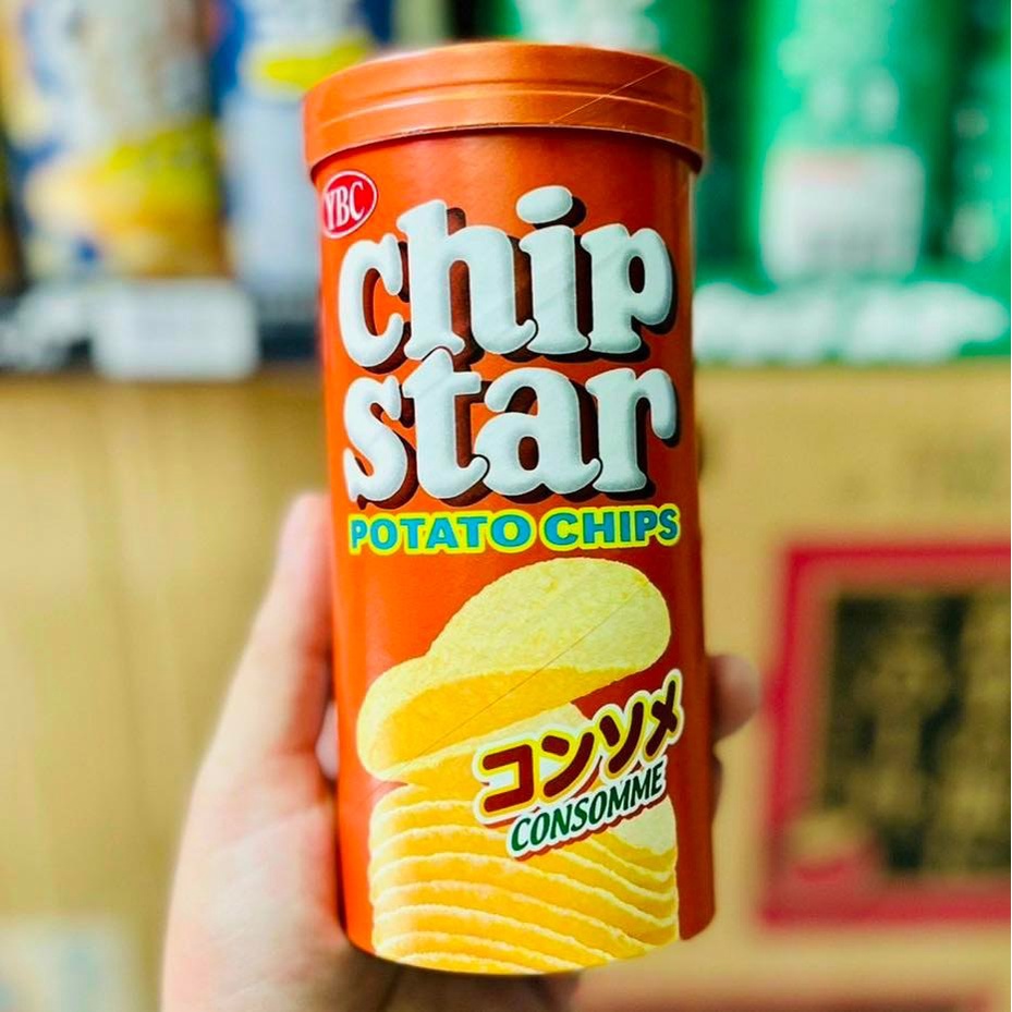 Snack Khoai Tây YBC Chip Star Nhật Bản 35k/ 1 hộp 50gr