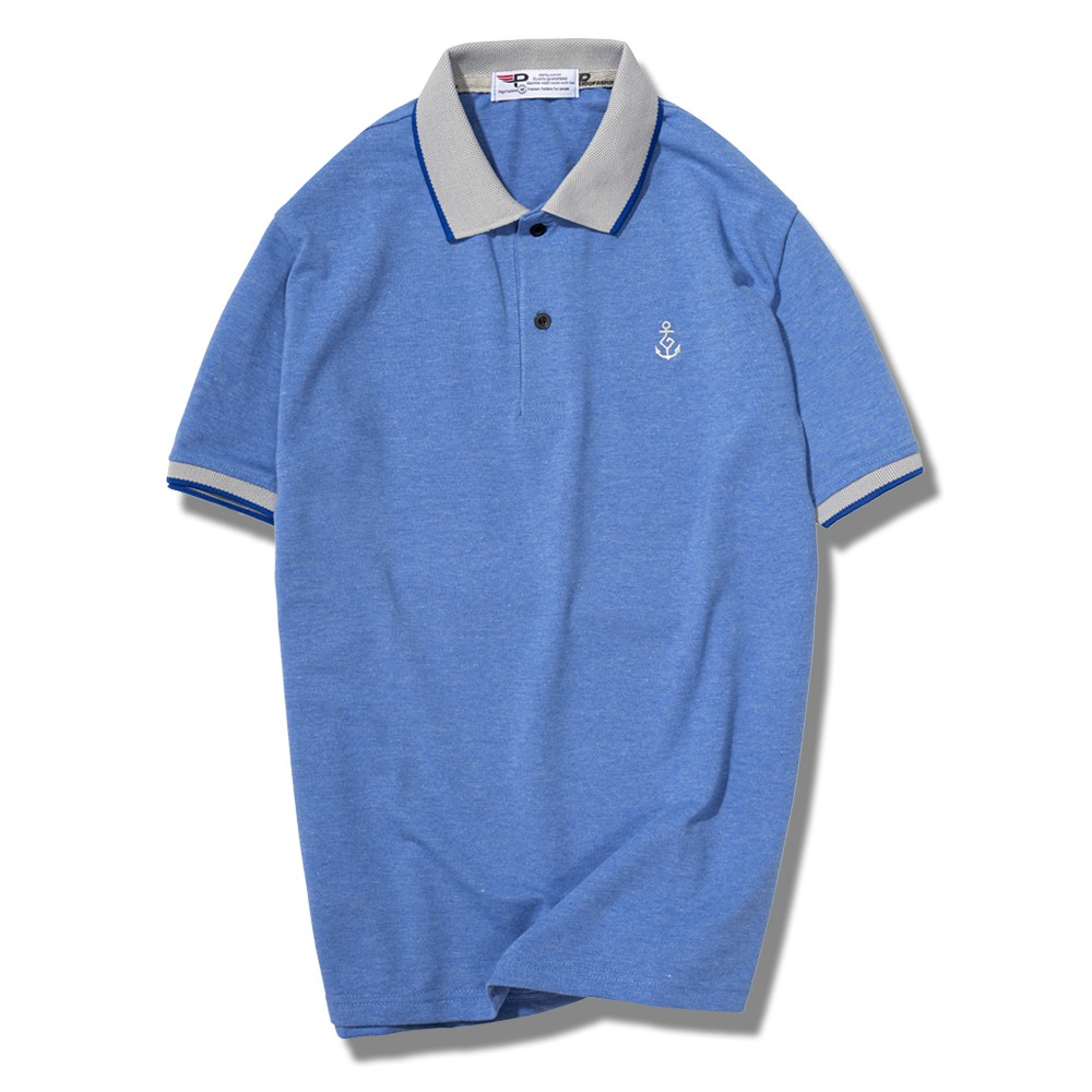 [Mã LTBAUAB19 giảm 7% đơn 99K] Áo polo nam cổ bẻ SPMAHT08 cổ phối bo, form suông, dày dặn - PigoFashion