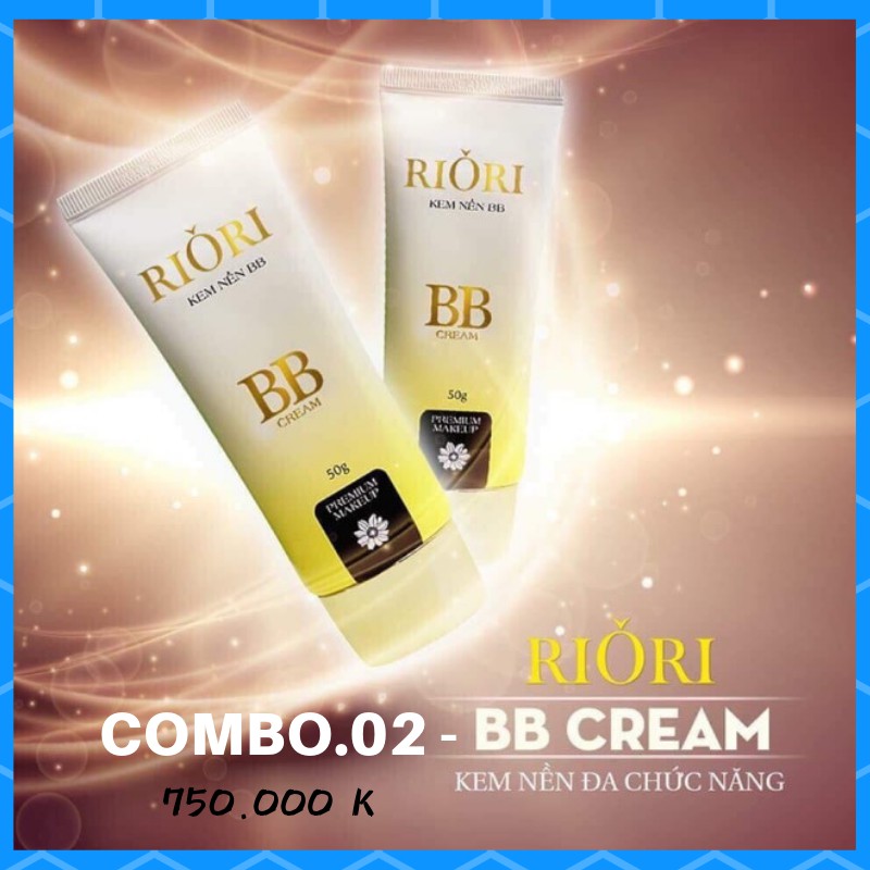 [RIORI] -  COMBO 02 Kem Nền BB Cream RIORI