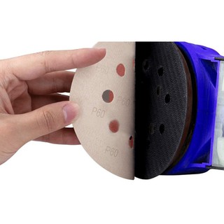 Giấy nhám đĩa siêu mịn 5 inch-8 lỗ(phukien303 xả hàng-có hàng sẵn)