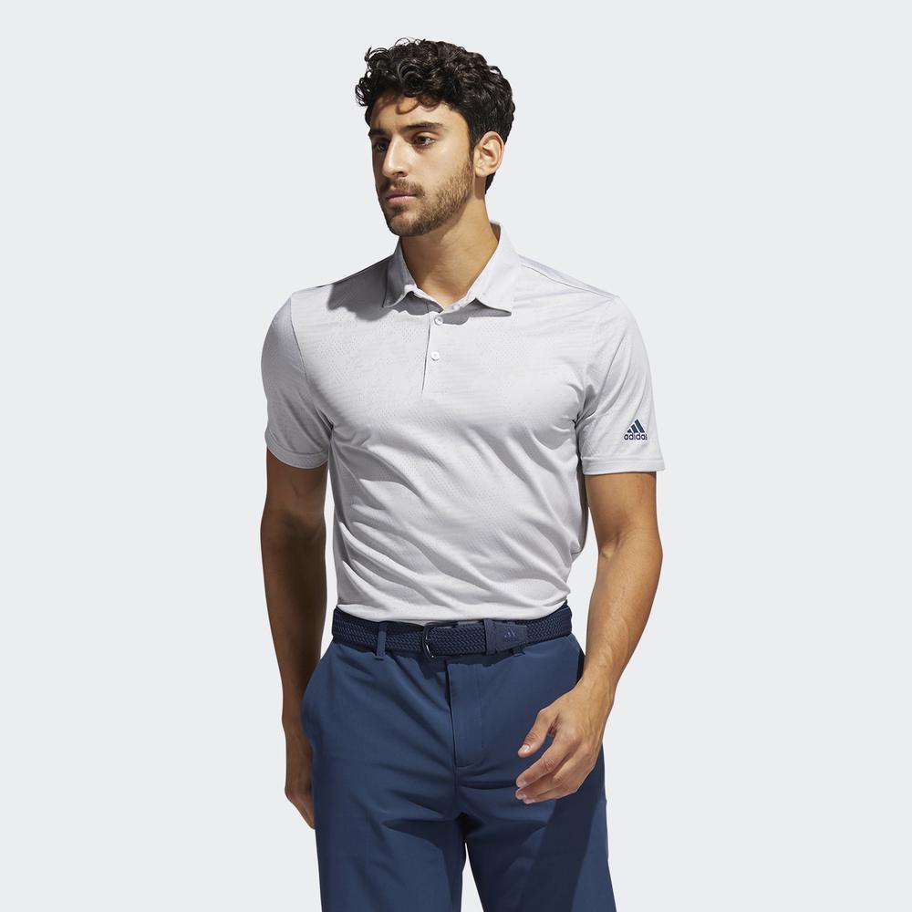 [Mã WABRADI13 - 150K - ĐH từ 1Tr]Áo Polo adidas GOLF Nam Camo Polo Shirt Màu trắng GM0257