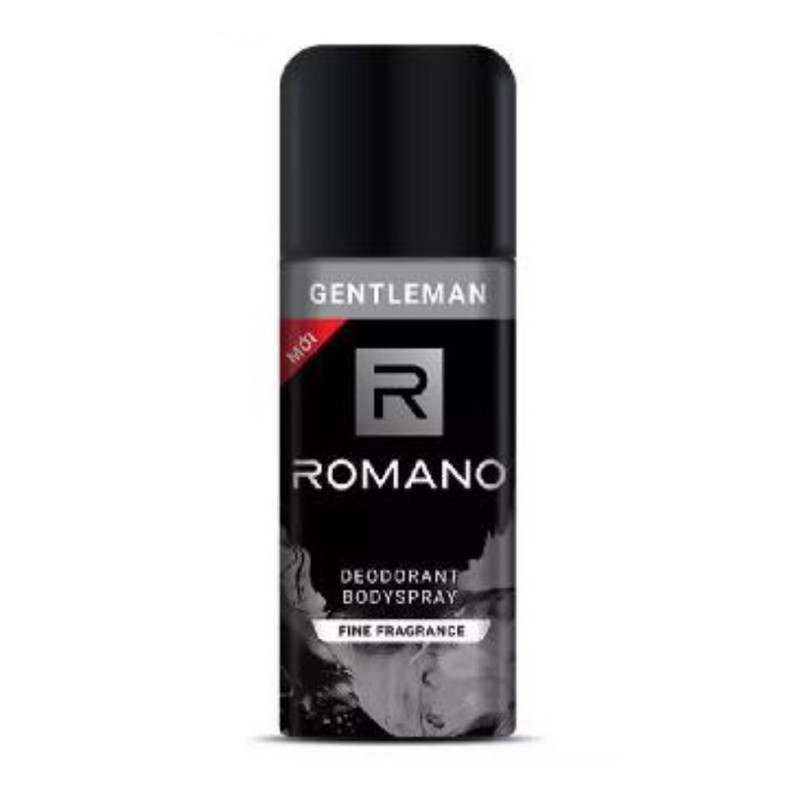 Xịt Ngăn Mùi Toàn Thân Romano Gentleman 150ml