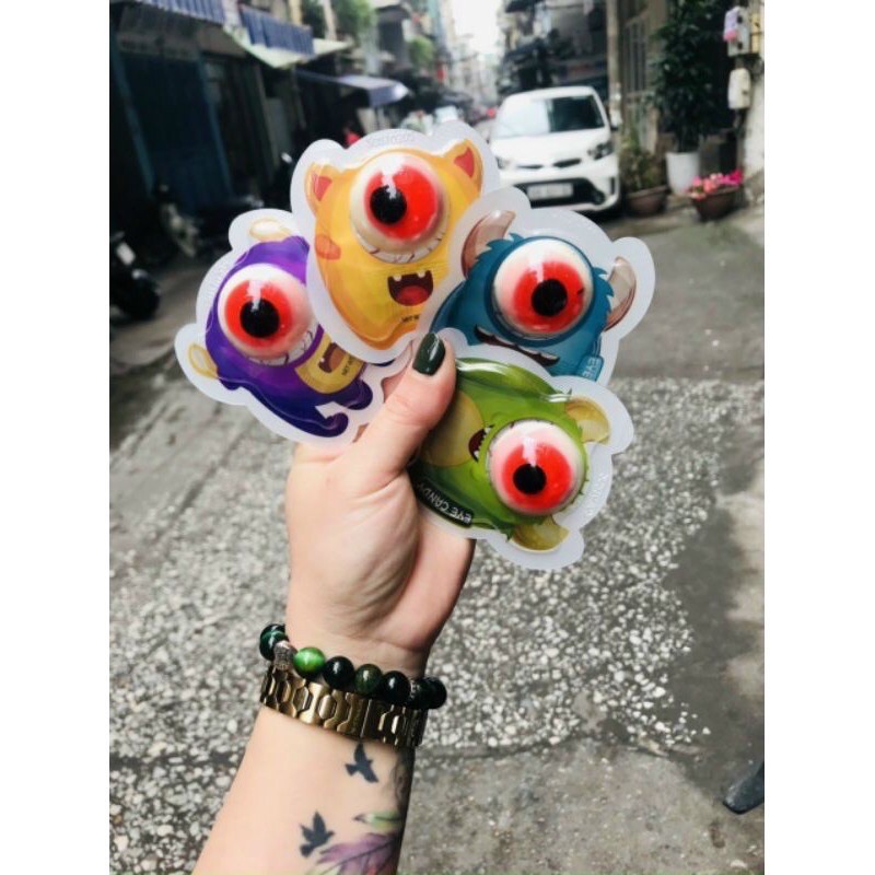 KẸO DẺO TRÁI CÂY CON MẮT EYE CANDY NGON NGON