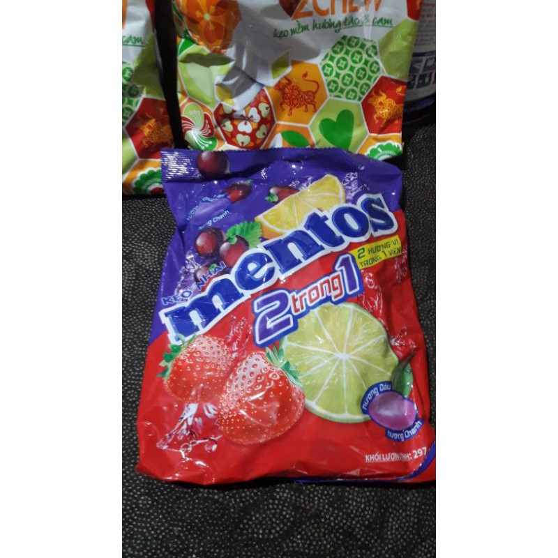 kẹo mentos( 2 trong 1) 297g