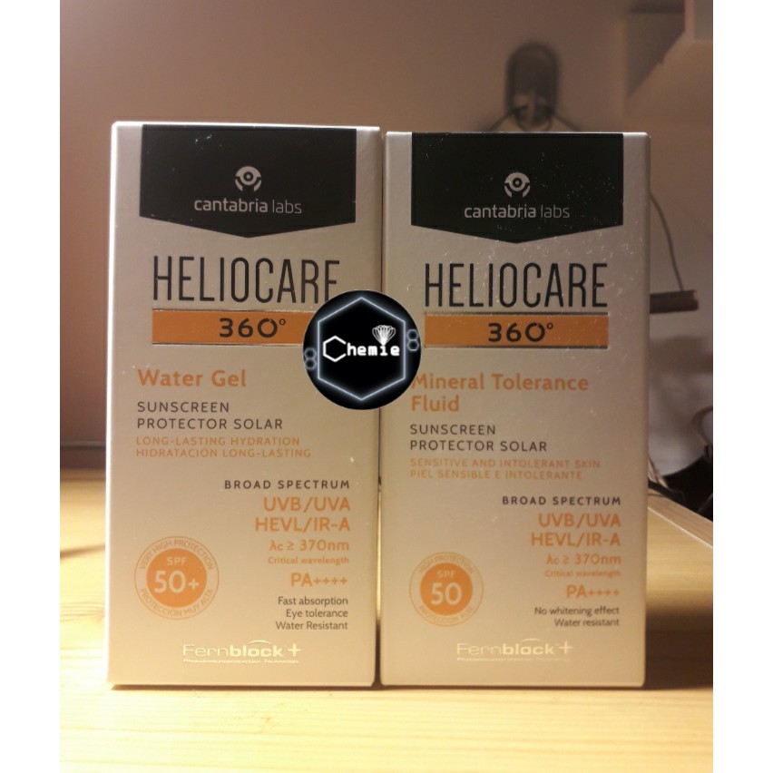 Kem chống nắng Heliocare 360 water gel,  mineral tolerance fluid | BigBuy360 - bigbuy360.vn