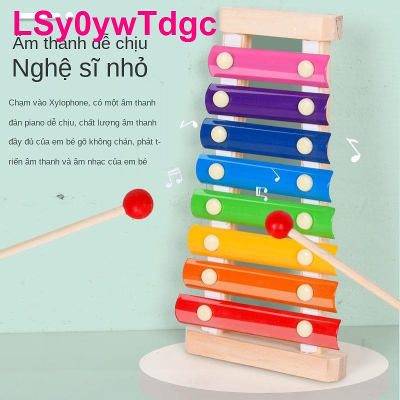 Nhạc cụ gõ cho trẻ sơ sinh và nhỏ 1-3 tuổi tám âm trên đàn piano 6-8 tháng Đồ chơi em giáo dục