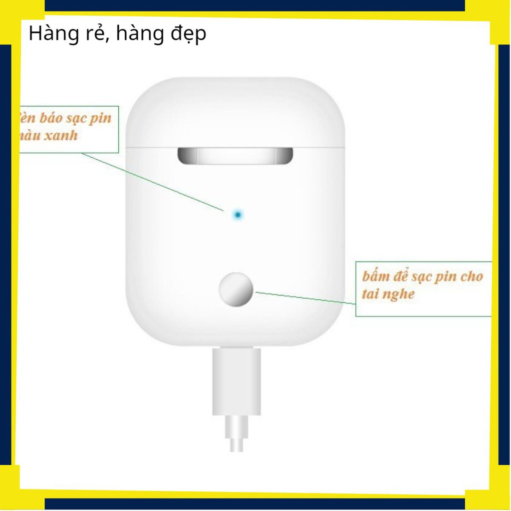 Tai Nghe Bluetooth Không Dây Nhét Tai I12 Kiêm Pin Sạc Dự Phòng Zoanshop01