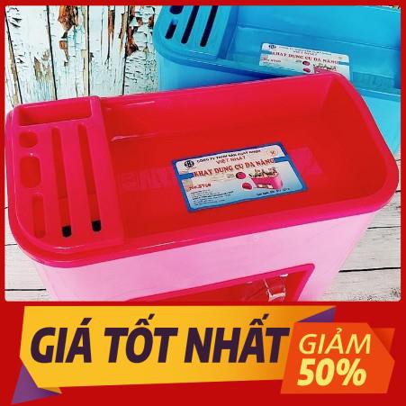 Khay dụng cụ đa năng Việt Nhật (No.5758) có chỗ để dao thớt - Khay dụng cụ đa năng tiện dụng