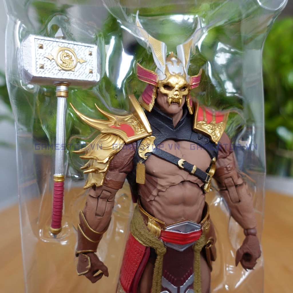 Mô hình Mortal Kombat Shao Kahn Bane of Earthrealm 18cm McFarlane Mô hình có khớp Nhựa PVC CHÍNH HÃNG MỸ MKMF04