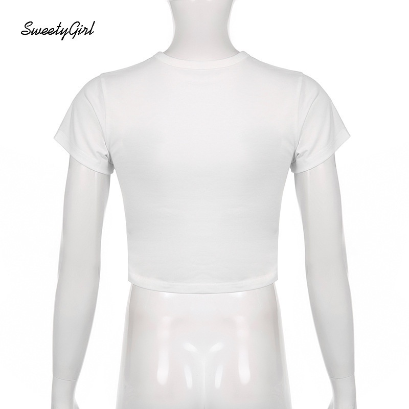 Áo Thun Tay Ngắn Cổ Tròn In Họa Tiết Thời Trang Dành Cho Nữ 2022