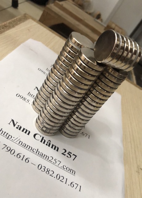[Xả Kho] 2 viên Nam châm đất hiếm 30x5mm, loại nam châm trắng lực hút siêu mạnh