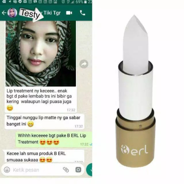 (hàng Mới Về) Son Dưỡng Môi Mineacool B Erl / Berl | BigBuy360 - bigbuy360.vn