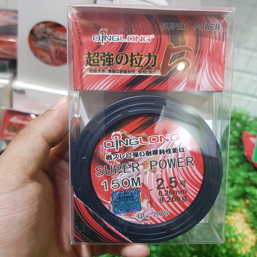 Cước Trục tàng hình Super Power Quinglong