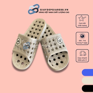 Dép đi trong nhà nhà tắm văn phòng Giaydepgiare88 dép xốp lỗ siêu nhẹ êm chân chống trơn trượt